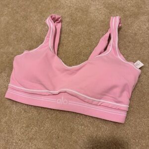 Alo yoga Airbrush Heart Throb Bra women sports bra size S
